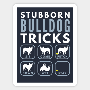 Stubborn English Bulldog Tricks - Dog Training Magnet